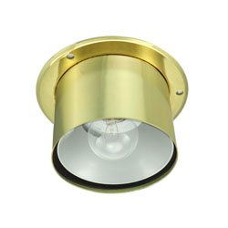 Brass Curio Light Reflector Socket A1hfr