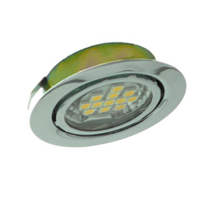 Recessed Or Surface Mounted Puck Light With Twist Off Cover