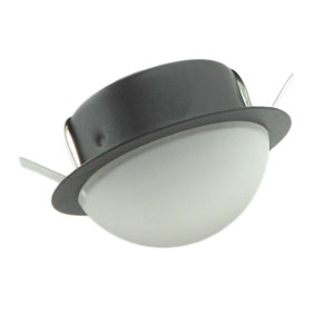 Recessed Or Surface Mounted Puck Light With Dome Glass