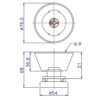 Zing Ear Lamp Holder ZE-3317G – Image 2