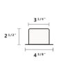 WIDE FLANGE RECESSED CANISTER LIGHT – Image 6
