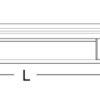 Super Slim Under Cabinet Fluorescent Light Stick – Image 2